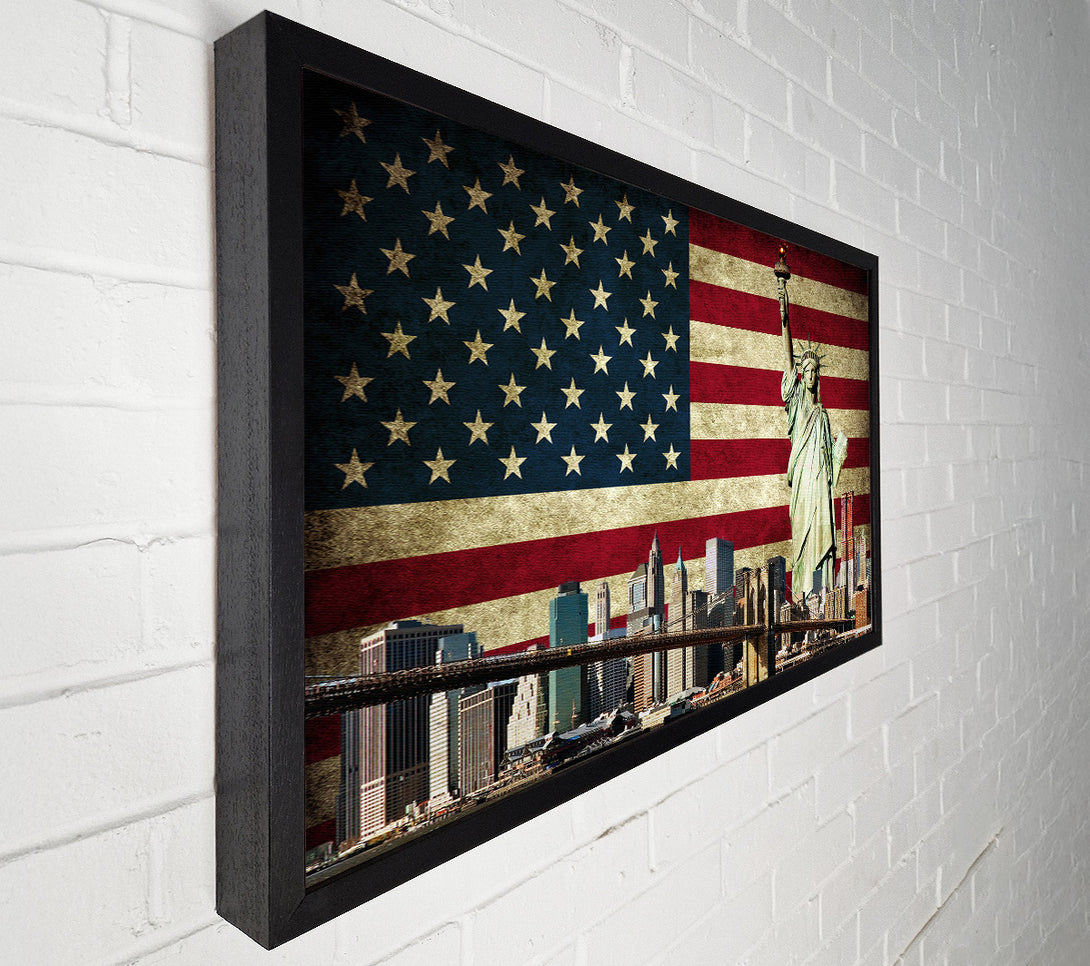  A Canvas Print of NYC Montage Canvas Wall Art