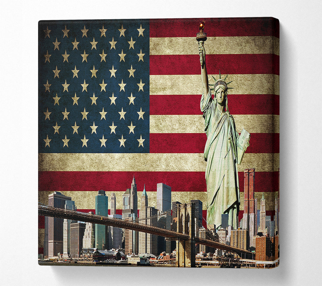  A Canvas Print of NYC Montage Canvas Wall Art