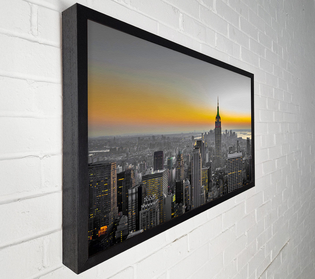  A Canvas Print of Golden Canvas Print