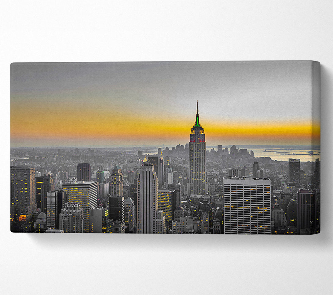  A Canvas Print of Golden Canvas Print