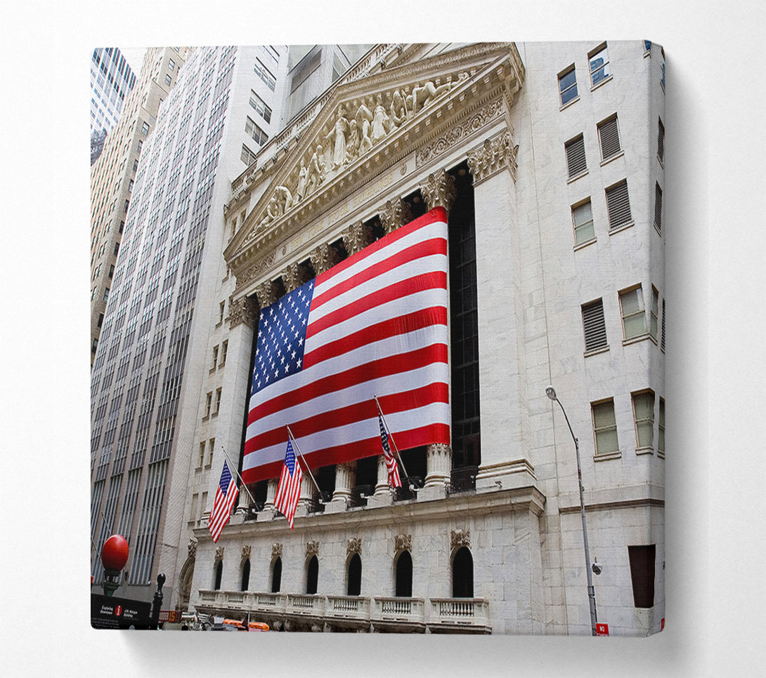  A Canvas Print of American Flag Canvas Wall Art