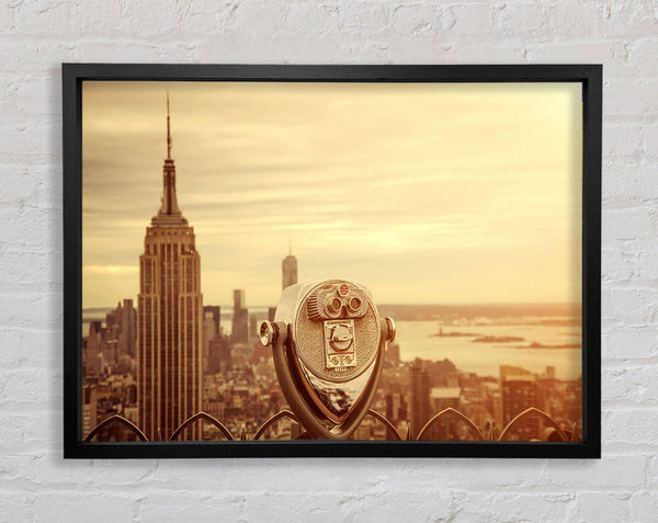 Take A Look Framed Print