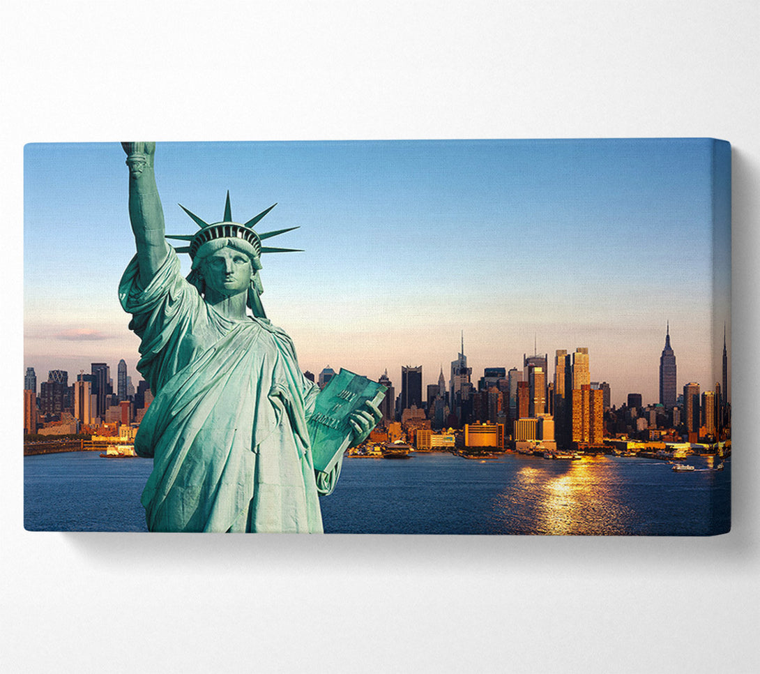  A Canvas Print of Statue Of Liberty Protection Canvas Wall Art