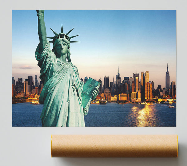Statue Of Liberty Protection Poster