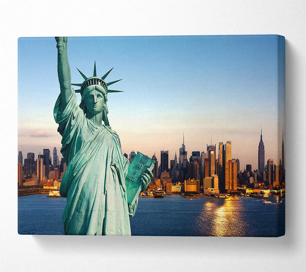  A Canvas Print of Statue Of Liberty Protection Canvas Wall Art