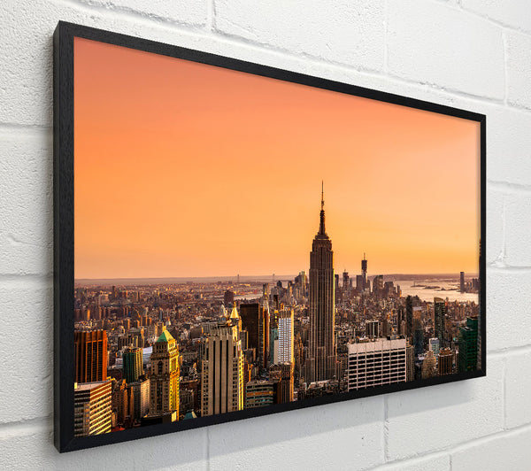 Empire State Building Perfect City Sunrise