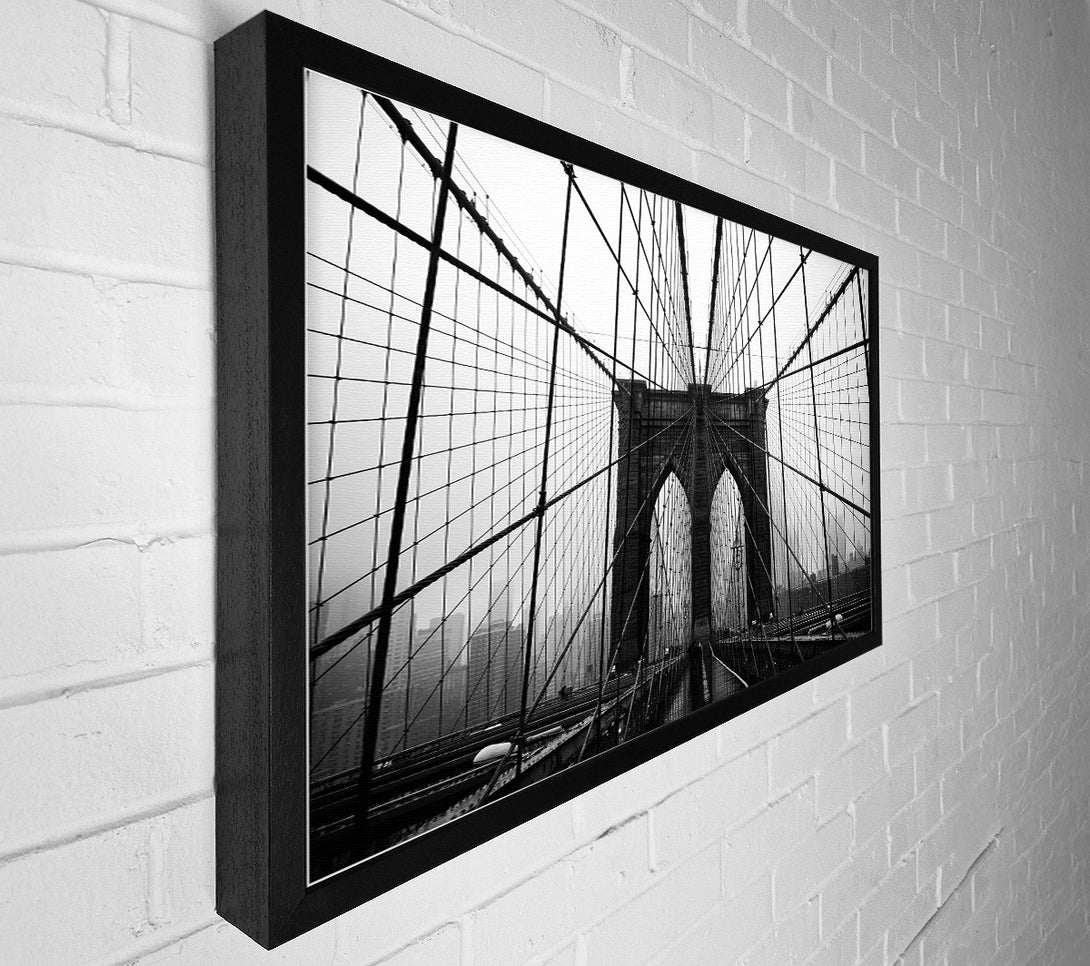  A Canvas Print of Brooklyn Bridge Perfection Canvas Print