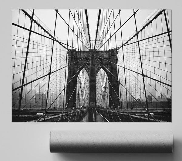Brooklyn Bridge Perfection Giclee Print