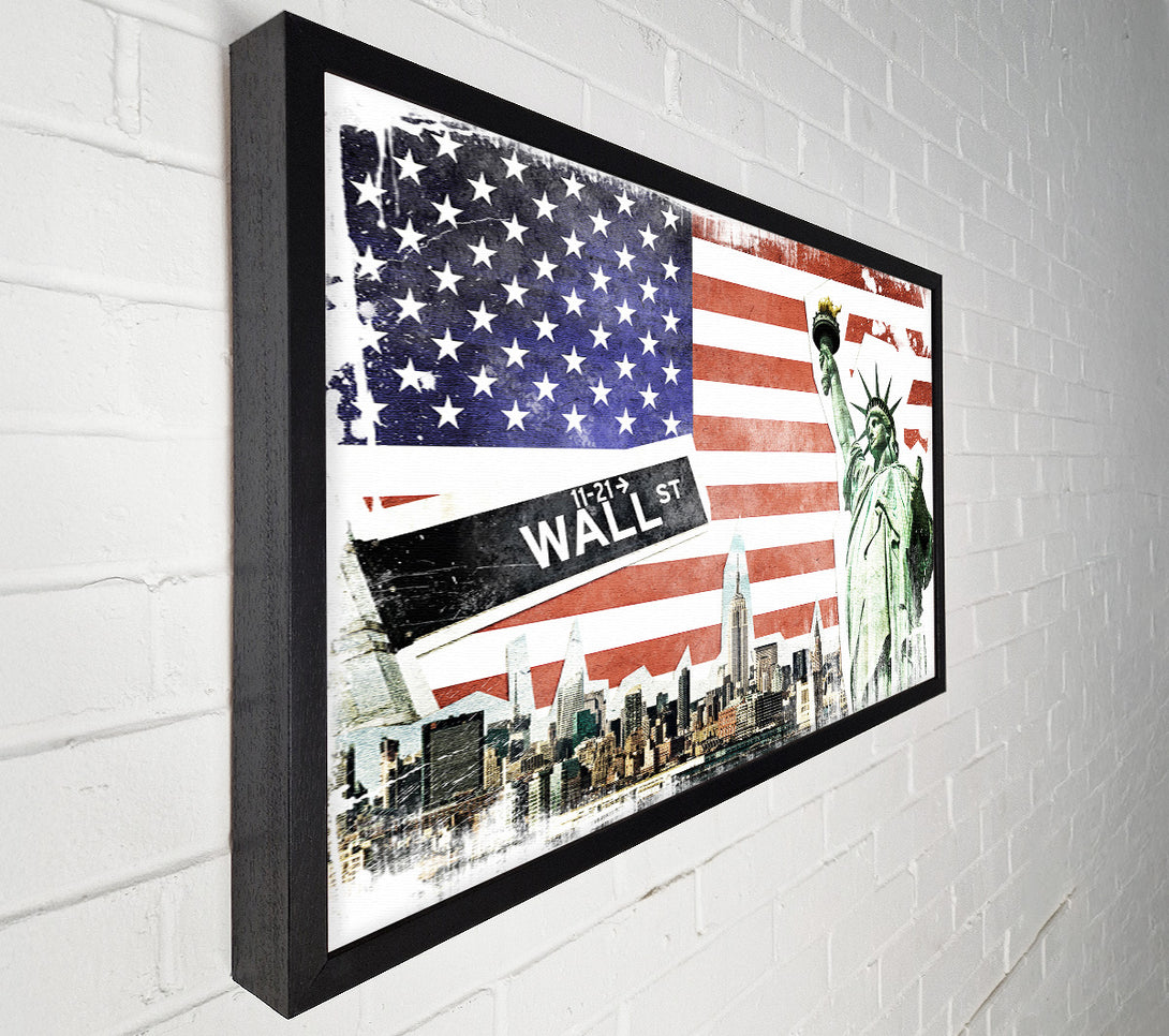  A Canvas Print of Montage Of NYC Canvas Print
