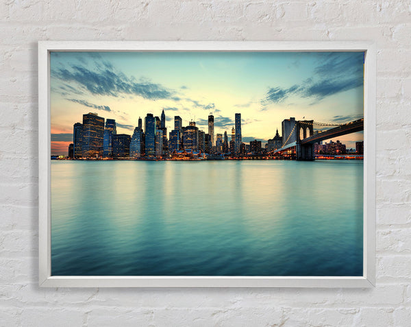 City Blues 2 Framed Print