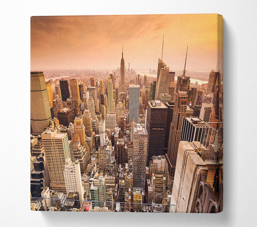  A Canvas Print of On Top Of The World Canvas Art