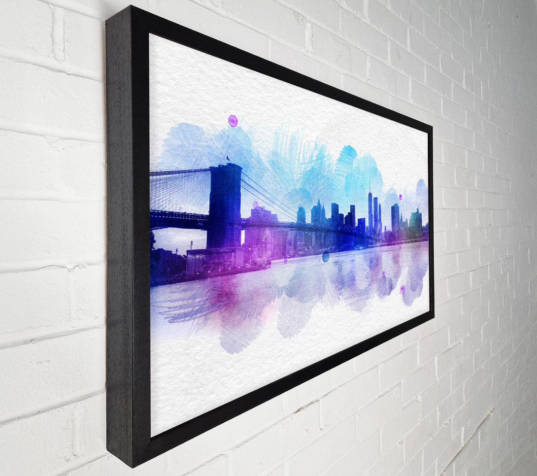  A Canvas Print of Retro NYC Canvas Art