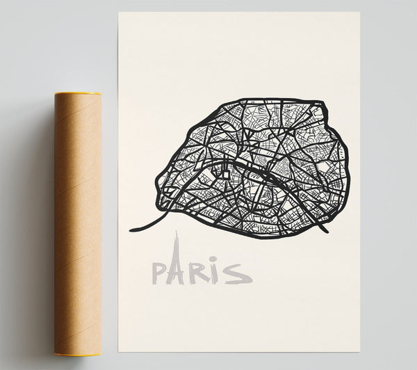 Map Of The City 9 Giclee Print