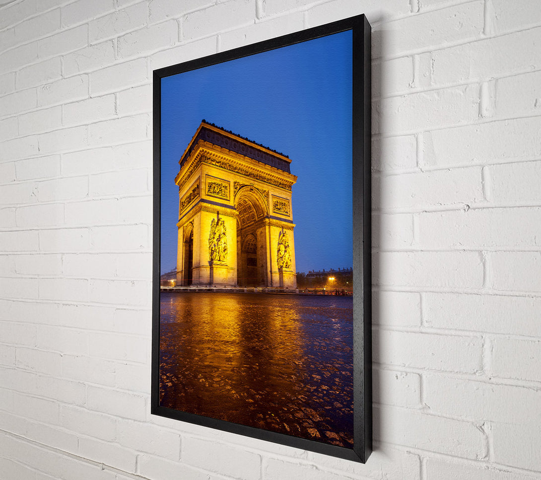  A Canvas Print of Arc De Triomphe 3 Canvas Print