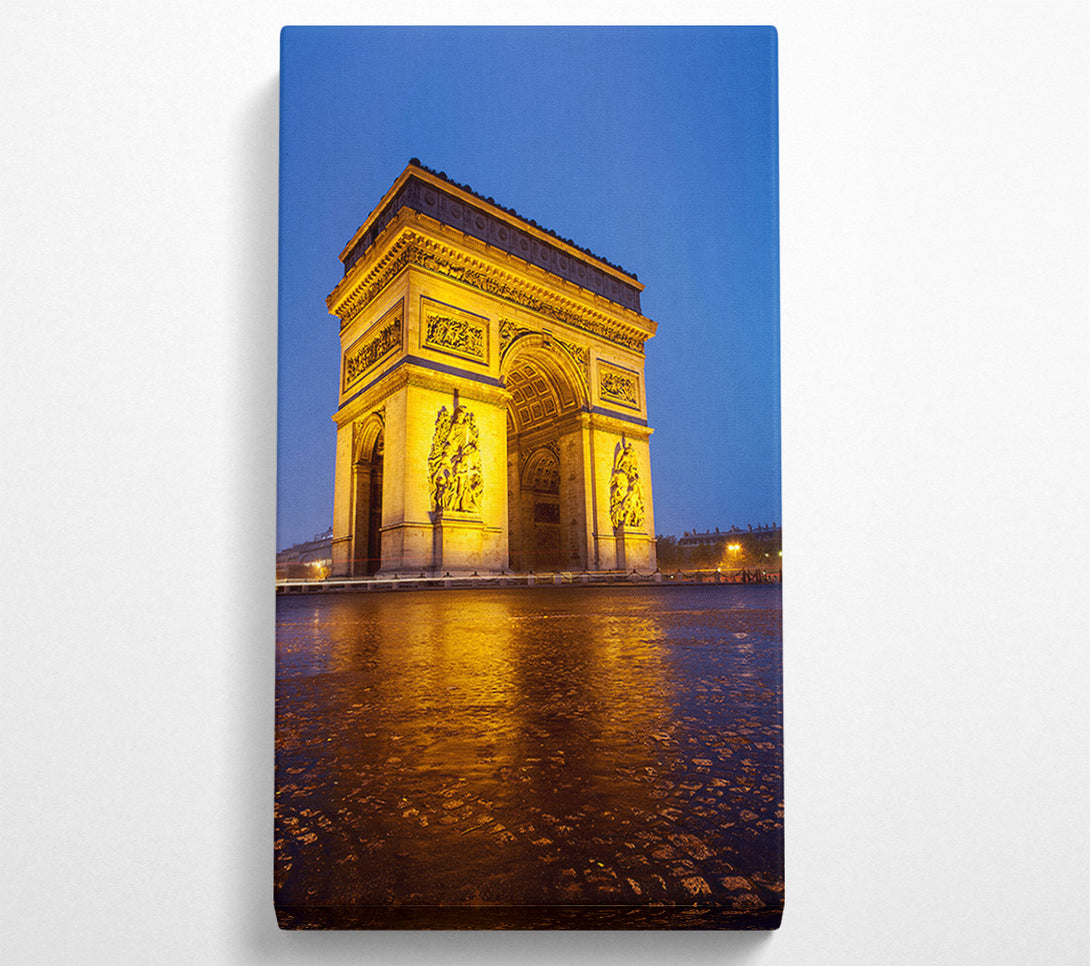  A Canvas Print of Arc De Triomphe 3 Canvas Print