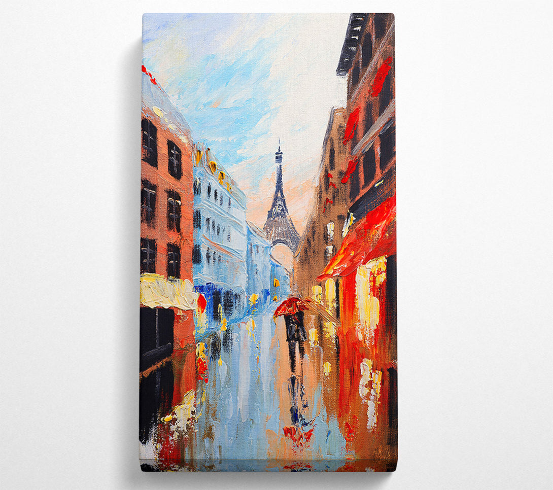  A Canvas Print of Eiffel Tower Streets 16 Canvas Wall Art