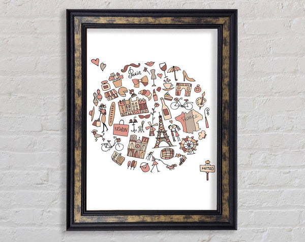 Things To Do In The City 2 Framed Print