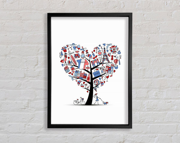 Things To Do In The City 6 Framed Print