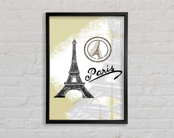 Eiffel Tower Framed Print