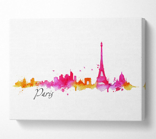 A Canvas Print of Eiffel Tower France 3 Canvas Wall Art