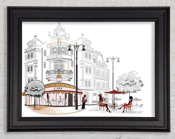 City Streets 6 Framed Print