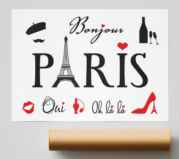 Eiffel Tower France 9 Giclee Print