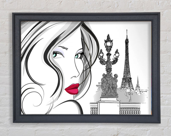 Eiffel Tower Chic 6 Framed Print
