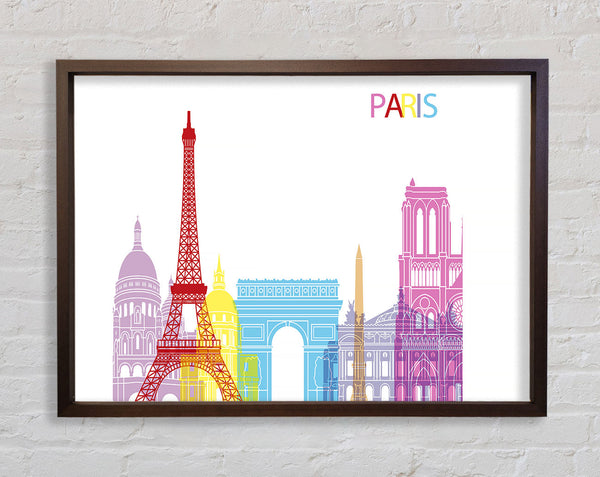 Eiffel Tower France 8 Framed Print
