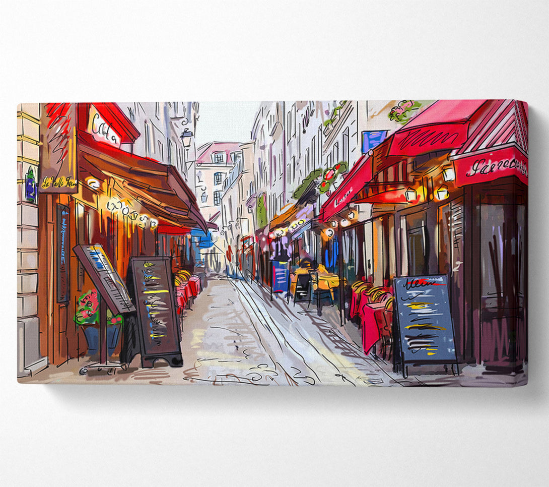  A Canvas Print of Things To Do In The City 9 Canvas Wall Art