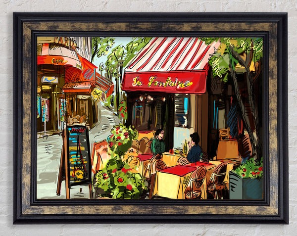 Things To Do In The City 8 Framed Print