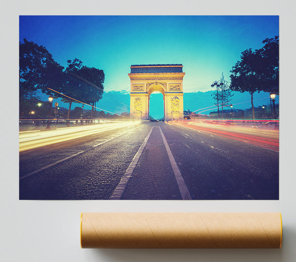 Arc De Triomphe 11 Print