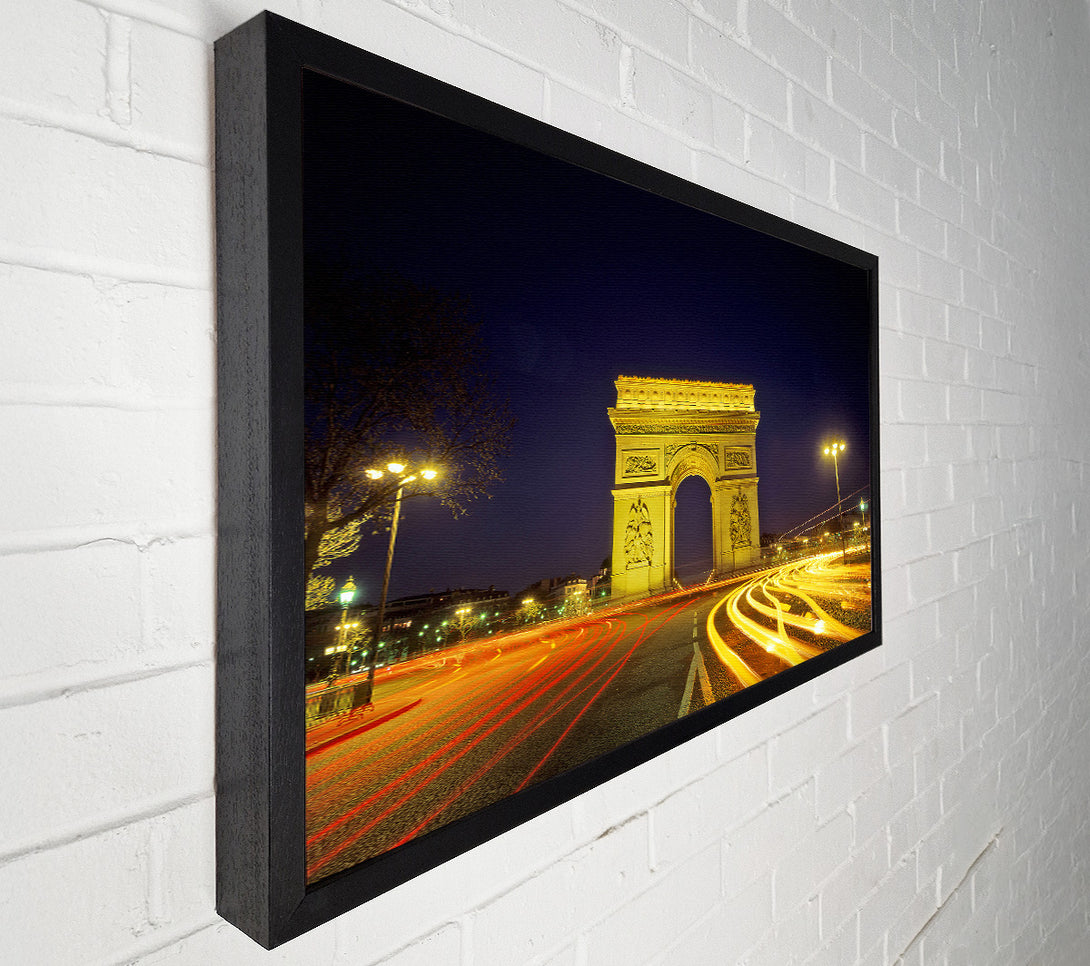  A Canvas Print of Arc De Triomphe 4 Canvas Print