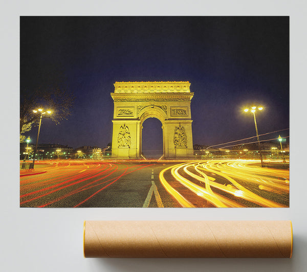 Arc De Triomphe 4 Poster