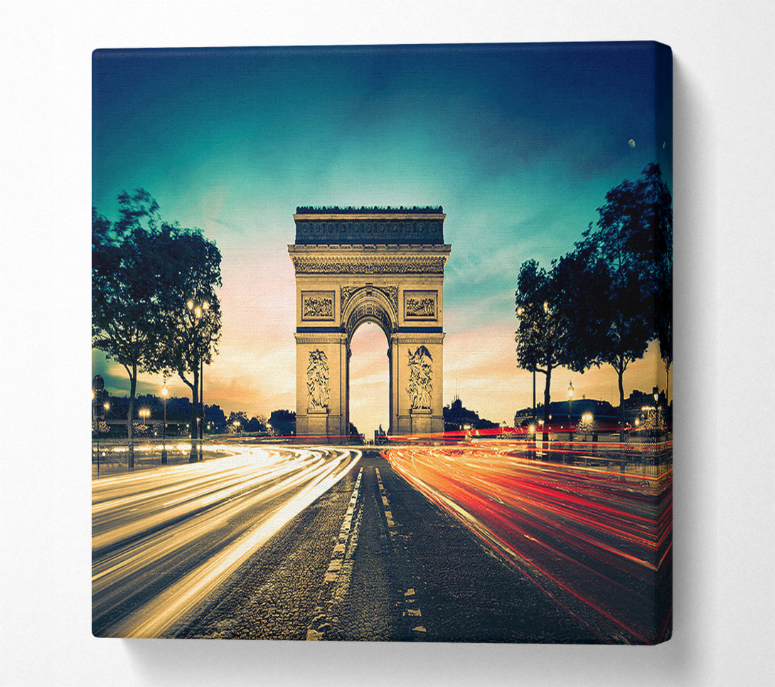  A Canvas Print of Arc De Triomphe 9 Canvas Art