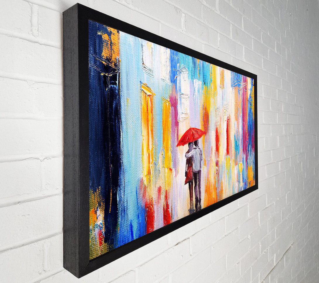  A Canvas Print of Capital Of Love Canvas Print