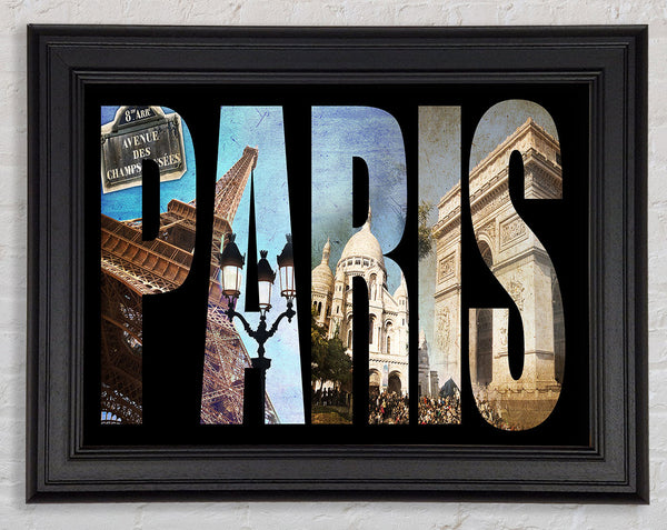 Eiffel Tower France 19 Framed Print