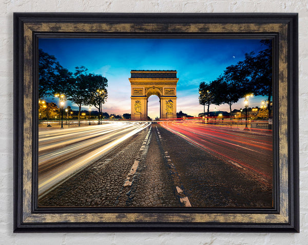Arc De Triomphe 8 Framed Print