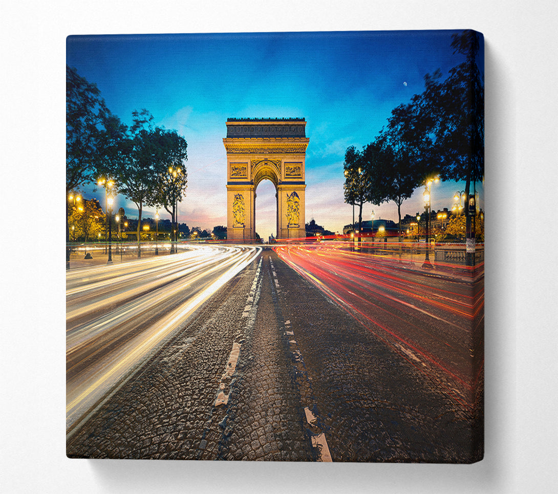  A Canvas Print of Arc De Triomphe 8 Canvas Art