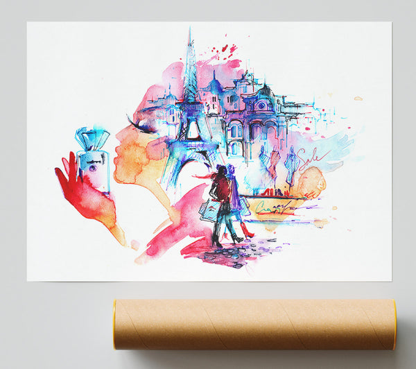 Eiffel Tower Chic 8 Giclee Print