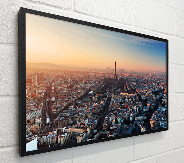 Eiffel Tower Over The City 5