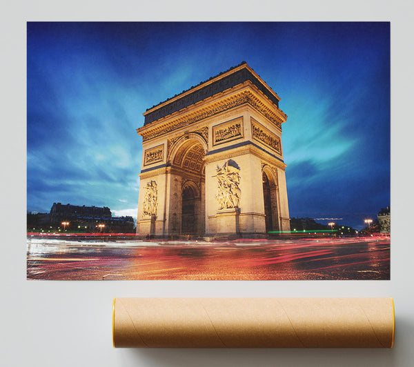 Arc De Triomphe 7 Print