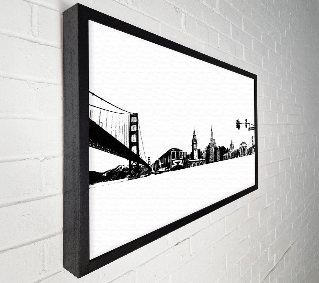  A Canvas Print of San Fransisco Wonder Canvas Art