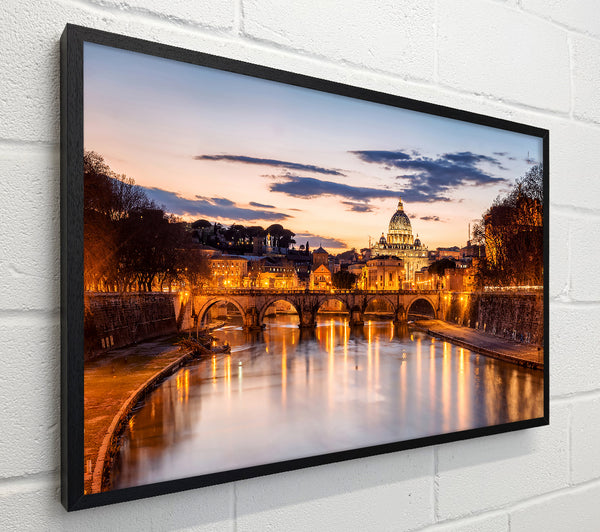 Charles Bridge Beautiful Golden