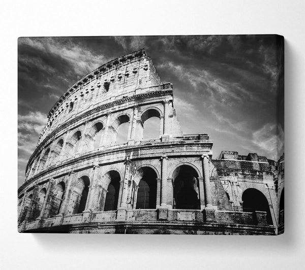  A Canvas Print of Stunning Skies Over The Canvas Art