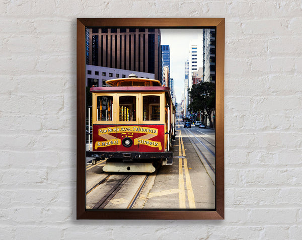 Cable Car 3 Framed Print