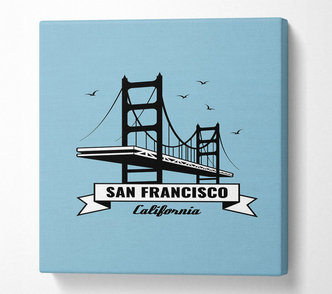  A Canvas Print of Golden Gate Bridge 1 Canvas Wall Art