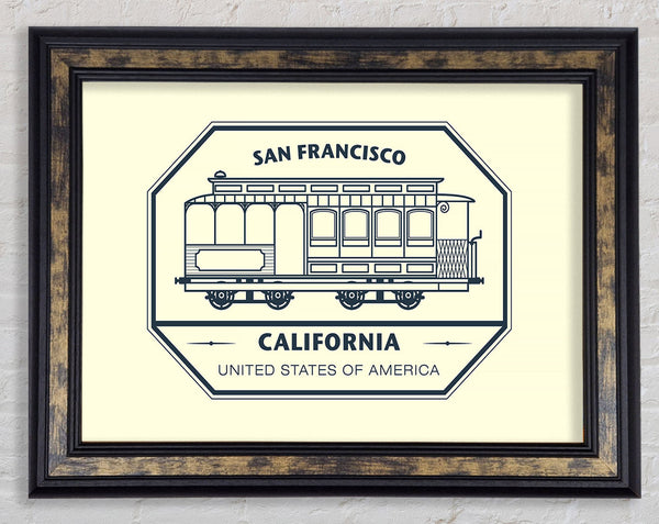 Cable Car 4 Framed Print