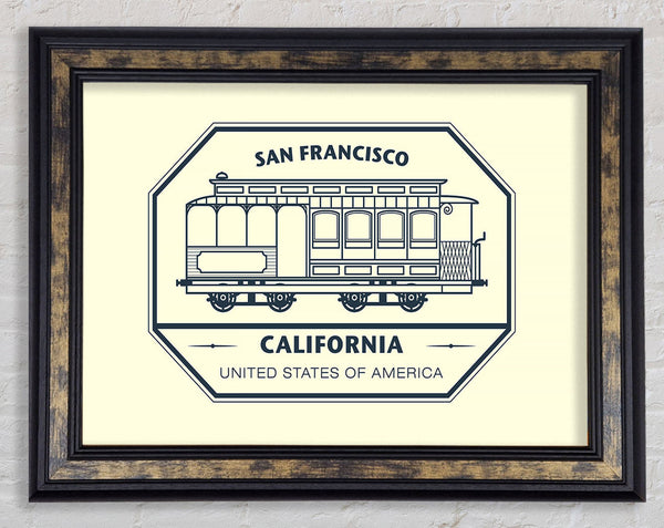 Cable Car 4 Framed Print