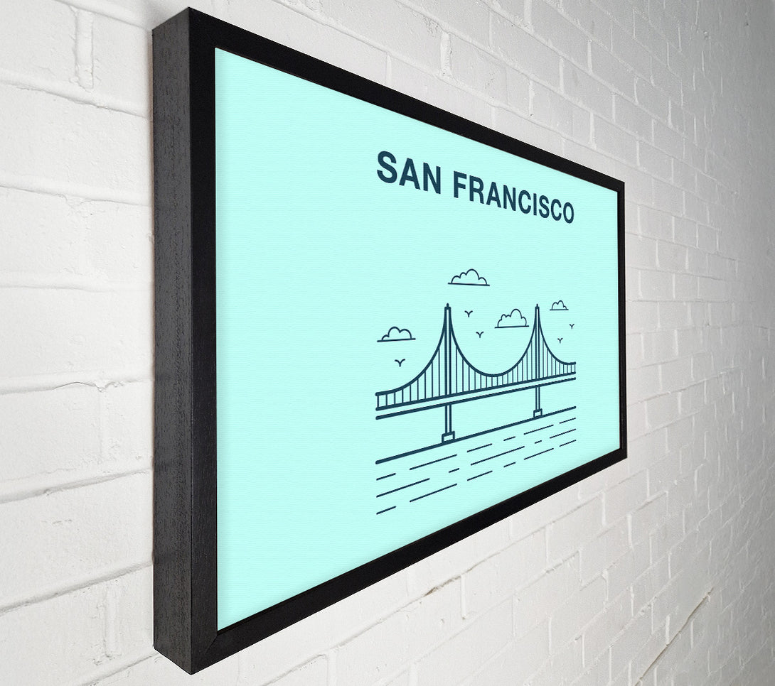  A Canvas Print of Golden Gate Bridge 2 Canvas Print
