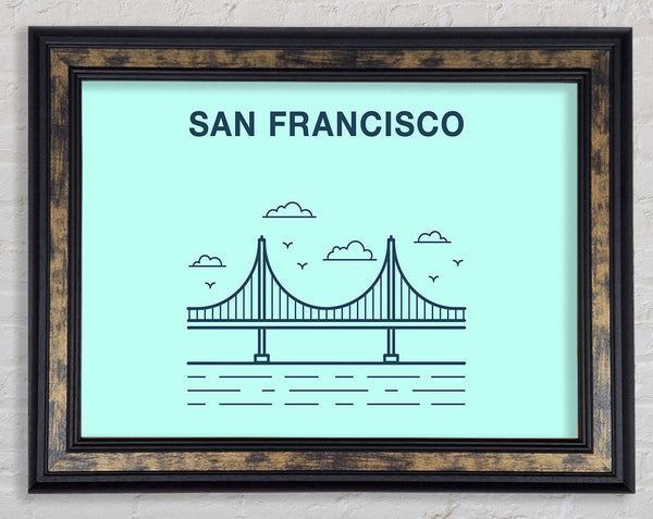 Golden Gate Bridge 2 Framed Print